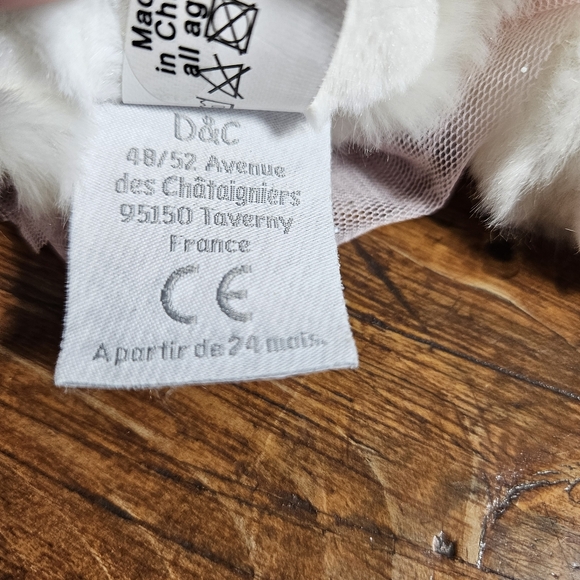 Histoire d'Ours White Poodle Plush Roxane Ballet Dancer Tutu Stuffed Animal - Picture 10 of 12